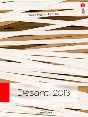 cover image of Desant 2013. Antologie lirică